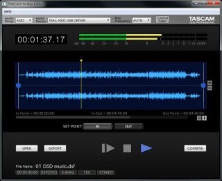 Tascam HRA editor